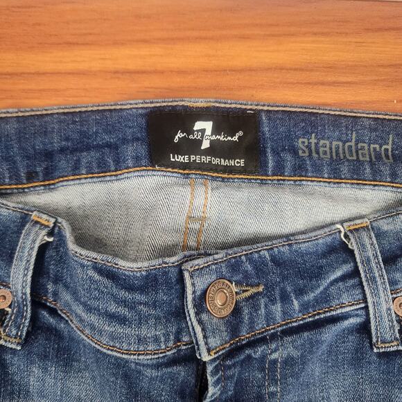 For All Man Kind luxe performance Jeans Standard Womens 34 straight leg - Picture 3 of 9